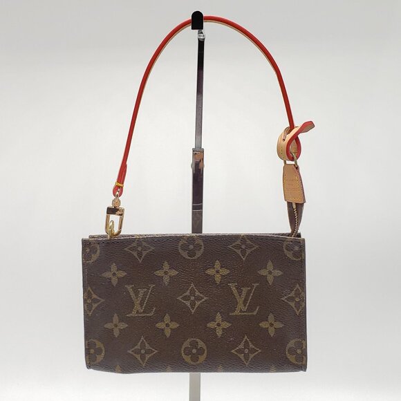 Authentic Louis vuitton Bucket PM Pouch Small Clutch Monogram 85-022026 - Picture 2 of 15